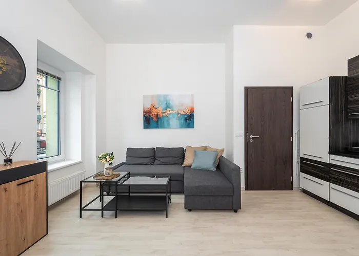 アパート Brno City Apartment ブルノ